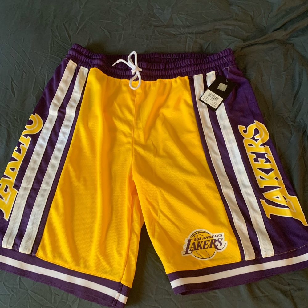 Los Angeles Lakers NBA shorts